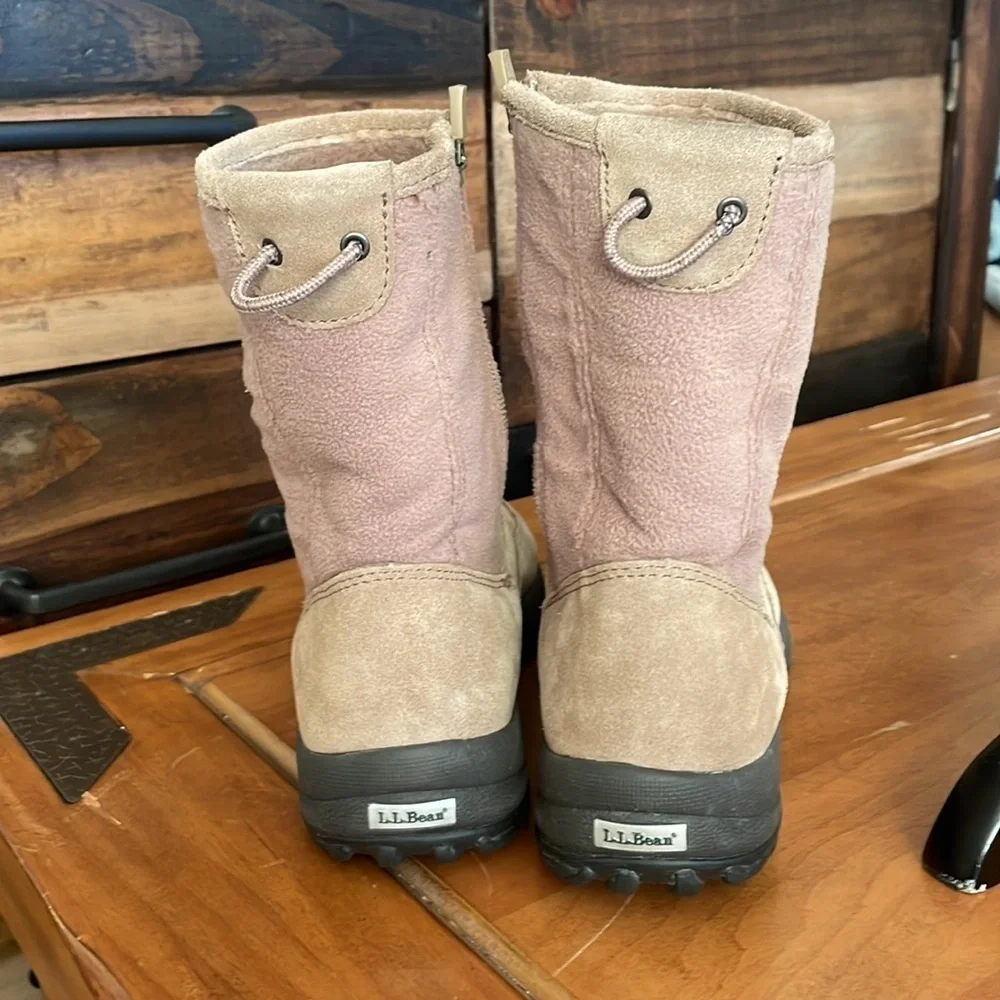 L.L. Bean bean suede